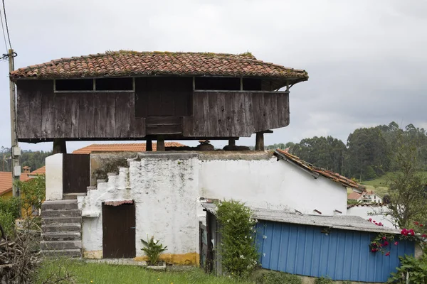 Stilt Granary Northwest Spain Known Horreo — Stock Photo, Image