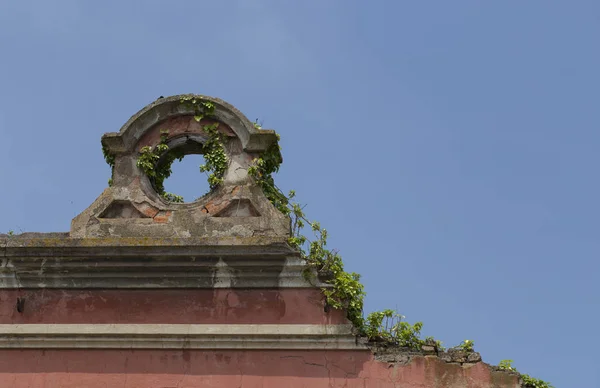 Fechar Cornija Edifício — Fotografia de Stock