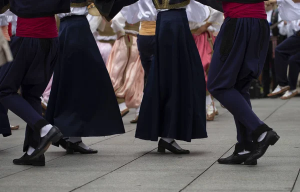 Gruppo Danza Popolare Serba — Foto Stock