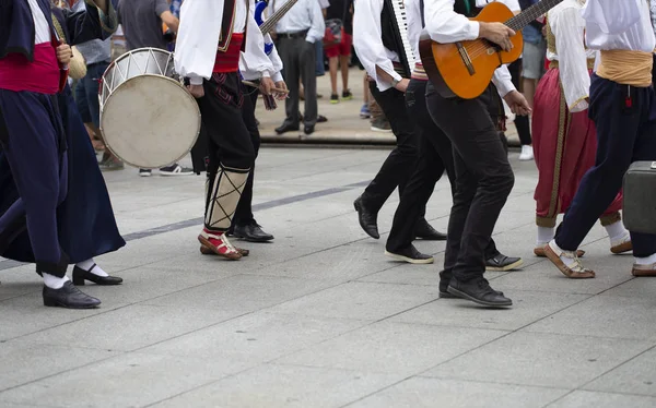 Gruppo Danza Popolare Serba — Foto Stock