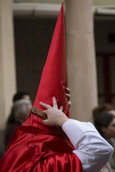 Procissão Semana Santa Páscoa — Fotografia de Stock