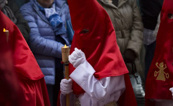 Procissão Semana Santa Páscoa — Fotografia de Stock