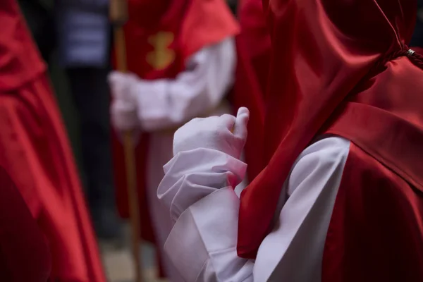 Procissão Semana Santa Páscoa — Fotografia de Stock