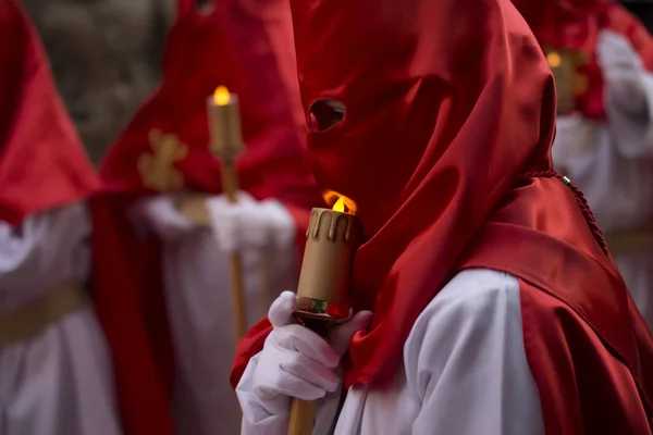 Procissão Semana Santa Páscoa — Fotografia de Stock