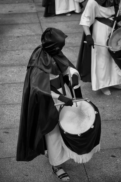 Procissão Semana Santa Astúrias — Fotografia de Stock