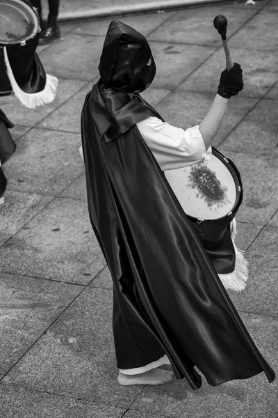 Procession Holy Week Asturias — Stock Photo, Image