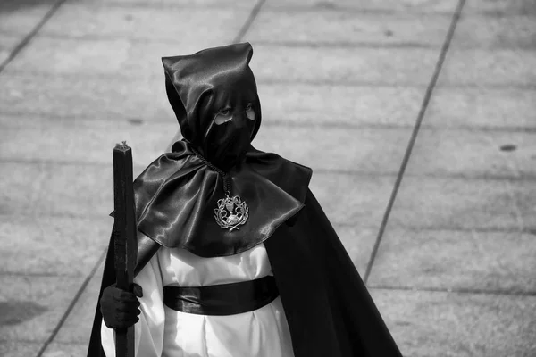 Processione Settimana Santa Asturie — Foto Stock