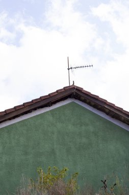 Vintage köy evi, gündüz görünümü 