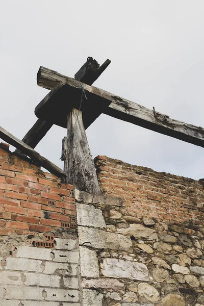 Dům Vinobraní Pohled Dne Horreo — Stock fotografie