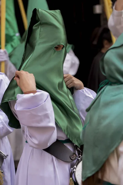 Procession Holy Week Asturias — Stock Photo, Image