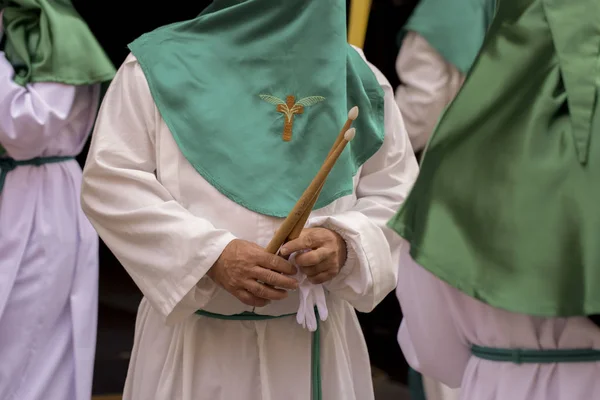 Processione Settimana Santa Asturie — Foto Stock