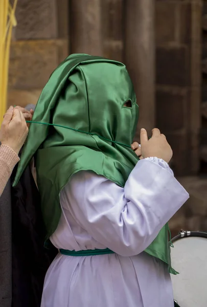 Procession Holy Week Asturias — Stock Photo, Image