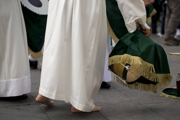 Procession Holy Week Asturias — Stock Photo, Image