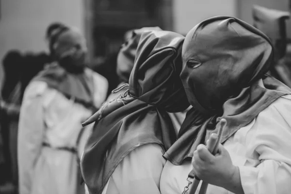 Procession Holy Week Asturias — Stock Photo, Image