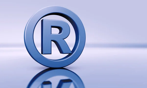 Business Registered Trademark Symbol — Stock Photo, Image