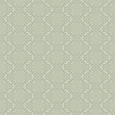 Arka plan duvar kağıdı. Vintage tarzı dekoratif dikişsiz desen. Vektör çizimi