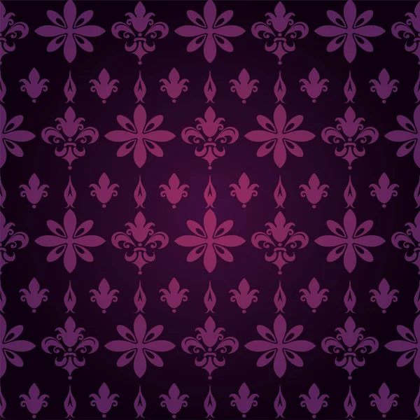 あなたのデザインのためのヴィンテージスタイルの暗い紫色の背景 ベクトル画像 — ストックベクタ