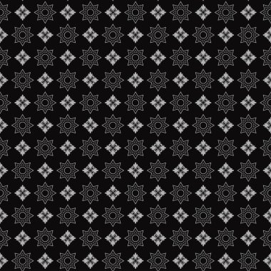 Geometrik model vektör sanatı ile siyah ve beyaz arkaplan