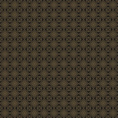 Koyu arkaplan, pürüzsüz duvar kağıdı, geometrik desen. Vektör resmi