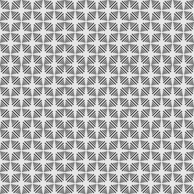 Siyah ve beyaz, geometrik desenli, pürüzsüz bir arka plan. Vektör resmi