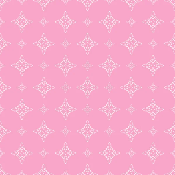 Pink Background Seamless Wallpaper Texture Elegant Template Your Design Vector — Stock Vector