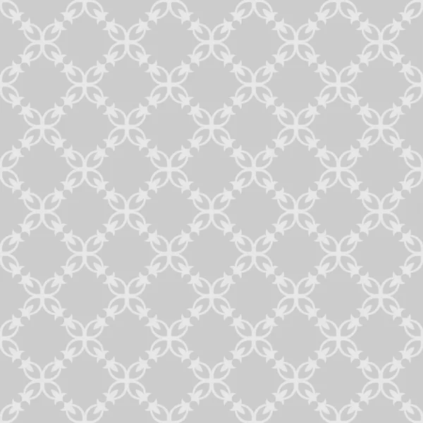 Grey Background Pattern Decorative Seamless Wallpaper Texture Vector Background Image — Stock Vector
