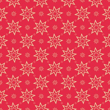 Kırmızı arkaplan duvar kağıdı deseni, tatil pürüzsüz desen, vektör arkaplan