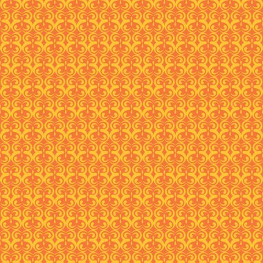 Modern arka plan modeli. Turuncu, sarı, pürüzsüz desen. Duvar kağıdının dokusu. Vektör arkaplan resmi