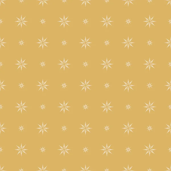 金の背景パターン シームレスなパターン ファブリック タイル インテリアデザインや壁紙の幾何学的背景 ベクトル背景画像 — ストックベクタ