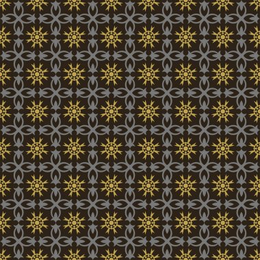 Arkaplan modeli. Dekorasyon duvar kağıdı dokusu. Kumaş, kiremit, iç tasarım ya da duvar kağıdı için kusursuz desenler. Arkaplan vektör resmi