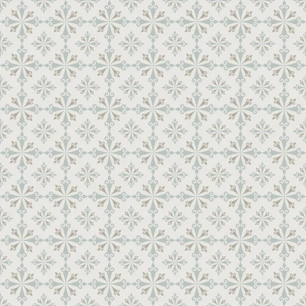 Hintergrund Muster Floral Tapete Textur Nahtlose Geometrische Muster Retro Stil — Stockvektor
