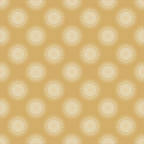 Vzorec Pozadí Dekorativní Textura Tapety Bezešvé Geometrické Vzory Zlatá Bílá — Stockový vektor