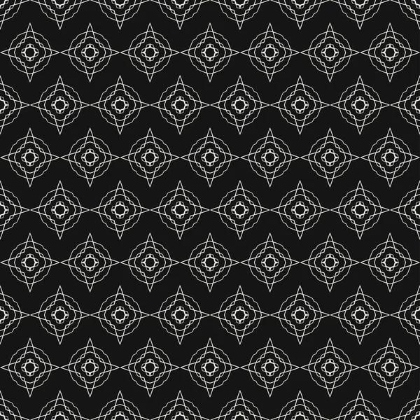 背景パターン 現代の壁紙のテクスチャ 黒と白の色でシームレスな幾何学模様 カバー パターン ポスター インテリアデザインや壁紙に最適です ベクトル背景 — ストックベクタ