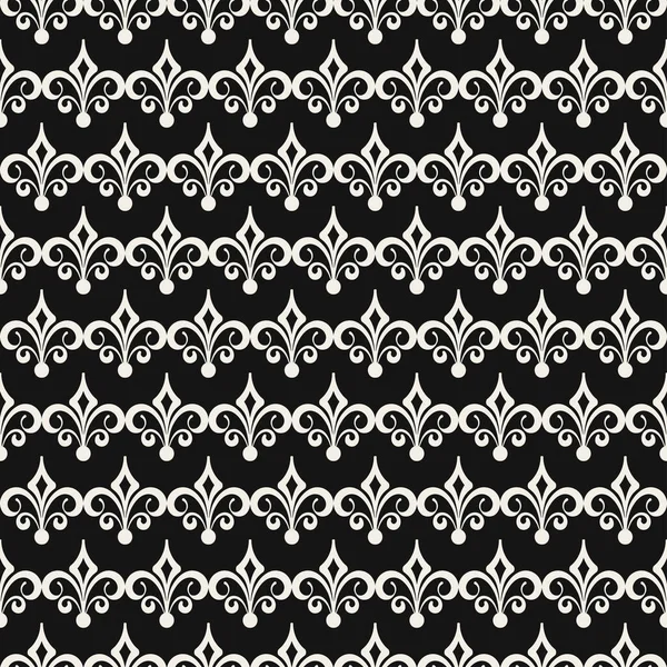 Background Pattern Decorative Wallpaper Texture Seamless Patterns Black White Perfect — Stock Vector