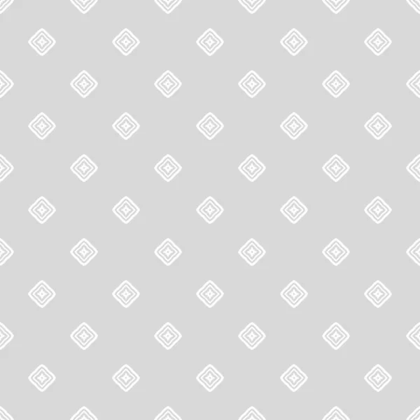 Seamless Geometric Pattern Wallpaper Texture Simple Background Pattern Grey White — Stock Vector