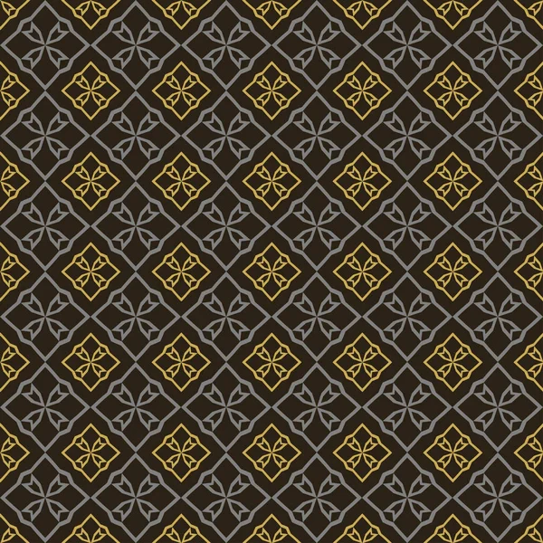 Dark Background Pattern Modern Seamless Geometric Pattern Perfect Fabrics Covers — Stock Vector