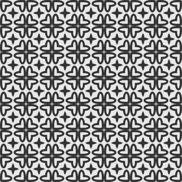 Geometric Black White Background Modern Wallpaper Texture Seamless Geometric Pattern — Stock Vector