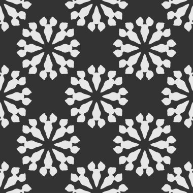 Siyah ve beyaz arkaplan deseni, Geometrik desenli duvar kağıdı deseni tasarımınız, vektör grafikleri.