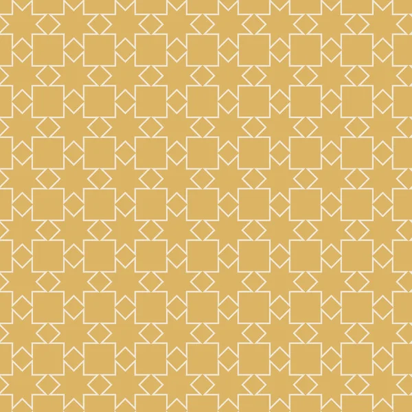 Γεωμετρικό Φόντο Χωρίς Ραφή Μοτίβο Χρυσό Χρώμα Εικονογράφηση Διάνυσμα — Διανυσματικό Αρχείο