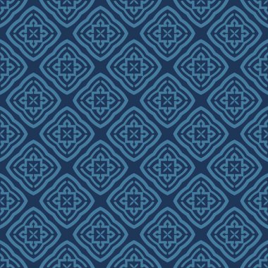 Tasarımın için kusursuz geometrik desen. Vektör