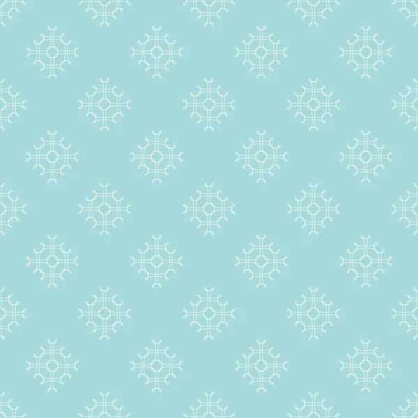 青緑の背景にシンプルなシームレスなパターン — ストックベクタ