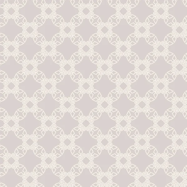 Graue Ornament Hintergrund Wallpaper Textur Nahtlose Geometrische Muster Für Ihr — Stockvektor