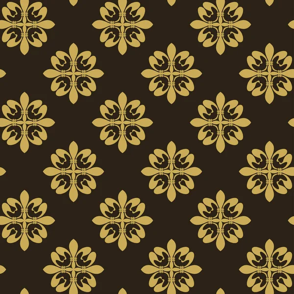 Vector Background Pattern Modern Elegant Texture Seamless Pattern Wallpaper Design — Stock Vector