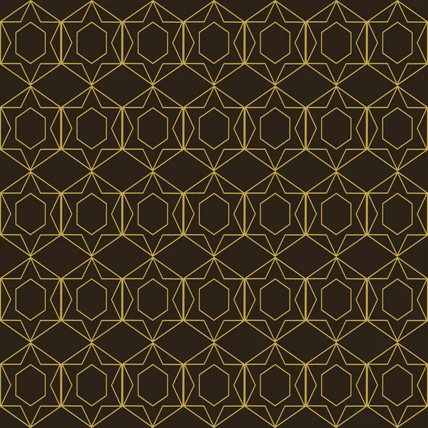 Siyah, doğrusal süs, arkaplan, doku üzerinde altın aralıksız desen