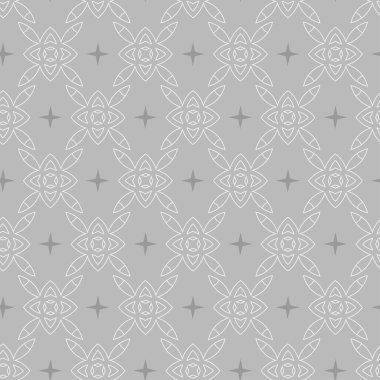 Gri tonlarda arkaplan deseni, pürüzsüz duvar kağıdı, geometrik desen, monokrom desen, vektör resmi