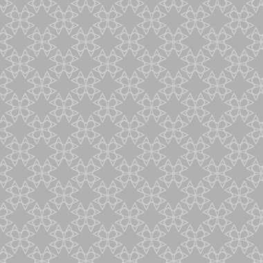  Gri tonlarda soyut geometrik arkaplan. Kusursuz duvar kağıdı dokusu. Vektör grafikleri.