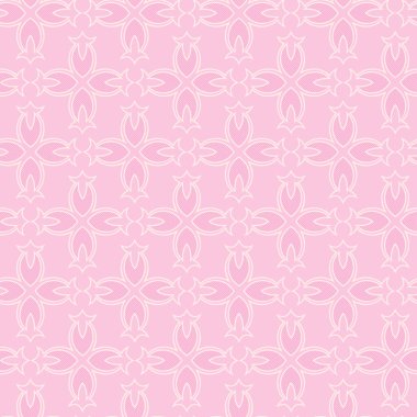Hassas pembe renkli soyut bir arkaplan. Duvar kağıdı ve doku için kusursuz desen. Vektör resmi