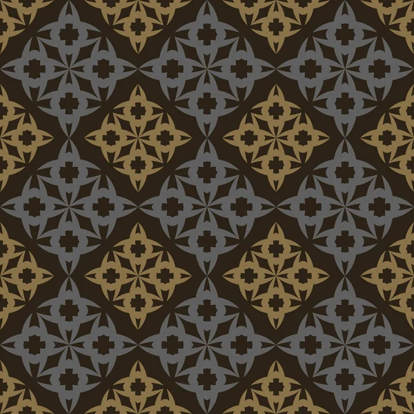 Hintergrund Muster Schwarze Graue Und Goldene Farben Geometrische Tapetentextur Muster — Stockvektor