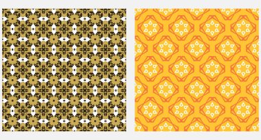 Parlak arka plan kalıpları. Duvar kağıdı dokusu. Vektör resmi