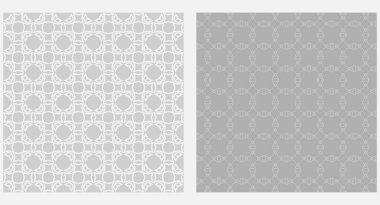 Gri arkaplan. Tek renkli duvar kâğıdı dokusu. Vektör basit geometrik desenler